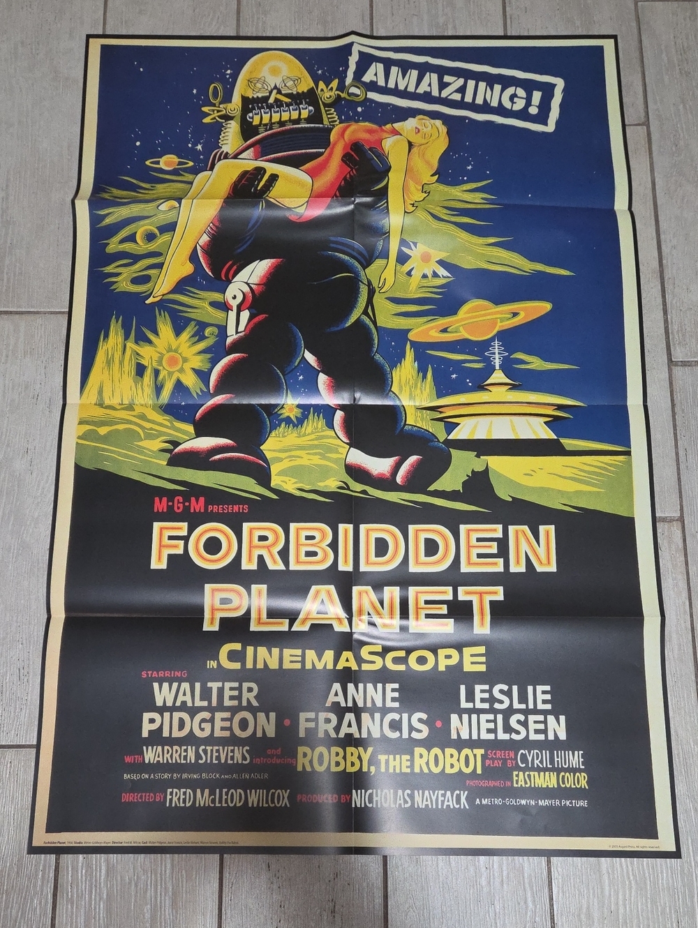 Two-Sided Poster - Forbidden Planet and Australia